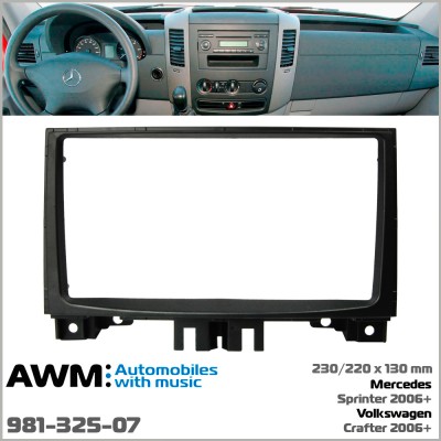 Перехідна рамка Mercedes Sprinter, Volkswagen Crafter AWM 981-325-07