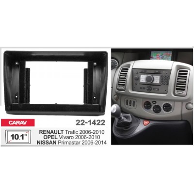 Перехідна рамка Renault Trafic, Opel Vivaro, Nissan Primastar Carav 22-1422