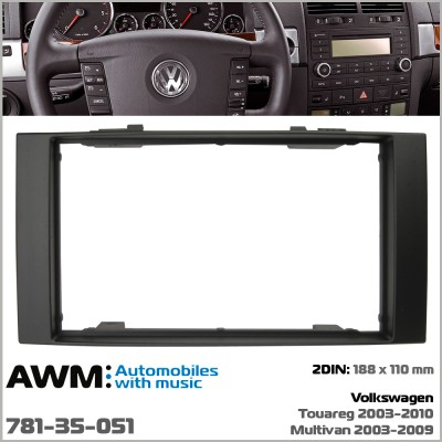 Перехідна рамка Volkswagen Touareg, Multivan AWM 781-35-051