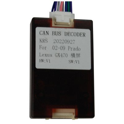 Перехідник для магнітол 9", 10.1" Toyota Land Cruiser Prado 120, Lexus GX 470 AWM 170-003