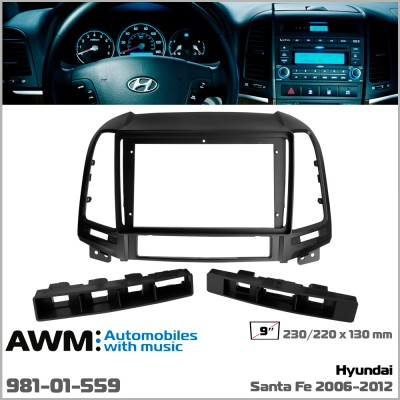 Перехідна рамка AWM Hyundai Santa Fe (981-01-559)