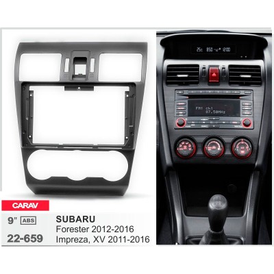 Перехідна рамка Subaru Forester, Impreza, XV Carav 22-659