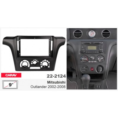Переходная рамка Carav Mitsubishi Outlander (22-2124)