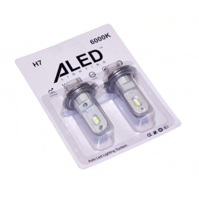 Лампи підсвічування поворотів ALed H7 6000K 12W H7A01 (2шт)
