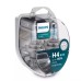 Лампа галогенная Philips H4 X-treme Vision Pro150 +150% 60/55W 12V P43T 12342XVPS2