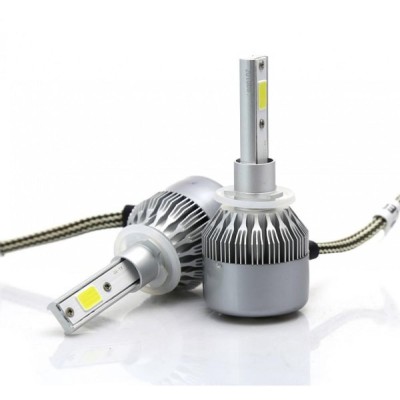 Лампы светодиодные C6 H27 12-24V COB (2шт)