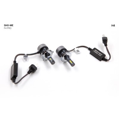 Комплект светодиодных ламп Sho-Me F4-Pro H4 45W