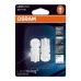 LED лампа OSRAM 2880СW-BLI2 12V W2,1X9,5D 1W 6000K SET 2pcs.