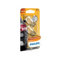 Галогенна лампа PHILIPS 12066 W21/5W 12V 21/5W W3X16q 2 штуки на блістері