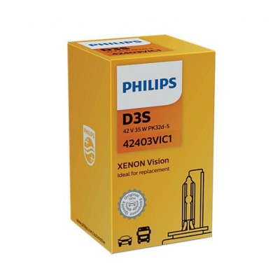 Ксеноновая лампа Philips D3S 42403 VIС1 Vision (ориг)