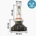 Світлодіодні лампи Prime-X KC 9005/9006 5000K (2 шт.)
