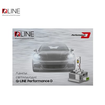Лампи світлодіодні Qline Performance D1S 90W 6000K (2шт)