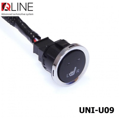Подогрев сидений QLine Fiber UNI-U09 (2 сидения)