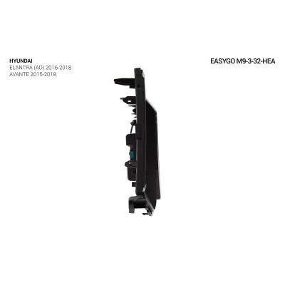 Штатна автомагнітола EasyGo M9-3-32-HEA Hyundai Elantra (AD) 2016-2018, Avante 2015-2018
