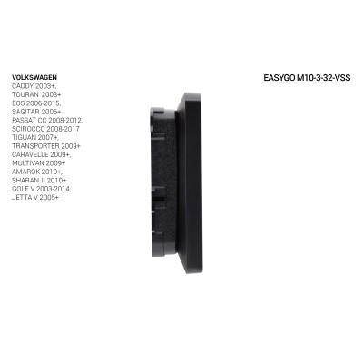 Штатна автомагнітола EasyGo M10-3-32-VSS_2 Volkswagen Universal
