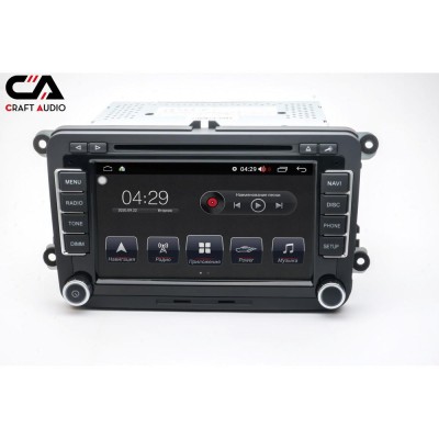 Штатна магнітола CraftAudio CA-6100 7" Skoda PQ DesignClassic