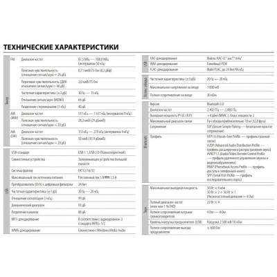 Медиа-ресивер JVC KD-X362BT