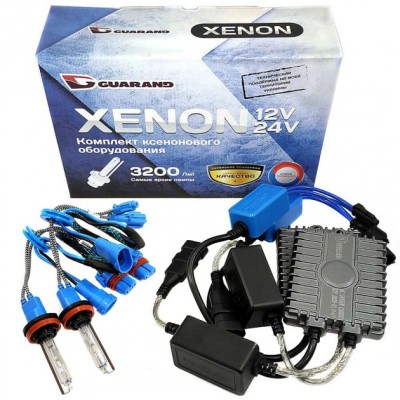 Комплект ксенону Guarand LDP +60% 24V Canbus (з обманкою) 55w H11 (H8, H9) 5500k