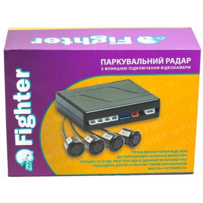 Парктроник Fighter FPS-01V Silver