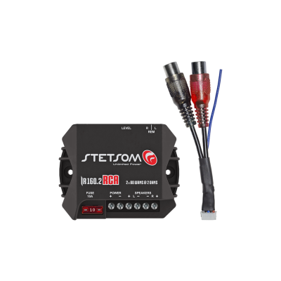Двоканальний підсилювач STETSOM IR 160.2 – RCA