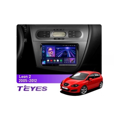 Штатна магнітола Teyes CC3 4+64 Gb Seat Leon 2 2005-2012 (F2) 9"