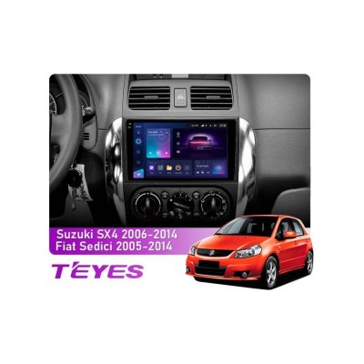 Штатна магнітола Teyes CC3 2k 4+32 Gb Suzuki SX4 1 2006-2014 9"