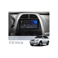 Штатна магнітола Teyes X1 2+32 Gb Wi-Fi Chery Tiggo T11 1 2005-2013 9"
