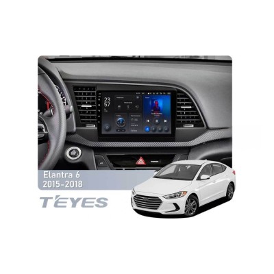 Штатна магнітола Teyes X1 2+32 Gb Wi-Fi Hyundai Elantra 6 2015-2018 (B) 9"
