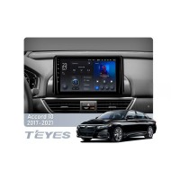 Штатна магнітола Teyes X1 2+32 Gb Wi-Fi Honda Accord 10 CV X 2017-2021 9"