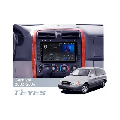 Штатна магнітола Teyes X1 2+32 Gb Wi-Fi Kia Carnival UP GQ 2002-2006 9"