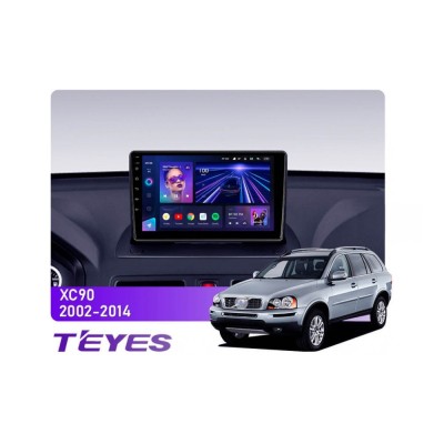 Штатна магнітола Teyes CC3 6+128 Gb Volvo XC90 C 2002-2014 9"