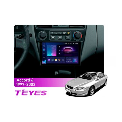 Штатна магнітола Teyes CC3 2k 6+128 Gb Honda Accord 6 1997-2002 9"