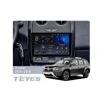 Штатна магнітола Teyes X1 2+32 Gb Wi-Fi Renault Duster 2015-2018 9"