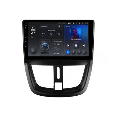 Штатна магнітола Teyes X1 2+32 Gb Wi-Fi Peugeot 207 2006-2015 9"
