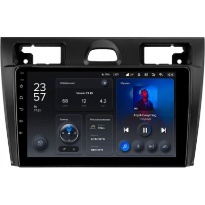 Штатна магнітола Teyes X1 2+32 Gb Wi-Fi Ford Fiesta 5 (Mk5) 2002-2008 9"