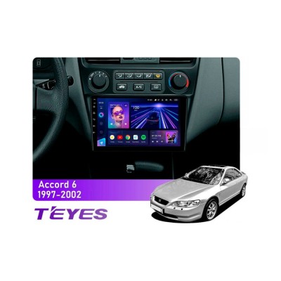 Штатна магнітола Teyes CC3 6+128 Gb 360° Honda Accord 6 1997-2002 9"