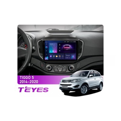 Штатна магнітола Teyes CC3 2k 6+128 Gb Chery Tiggo 5 2014-2018 10"