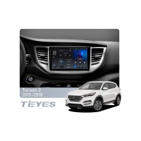 Штатна магнітола Teyes X1 2+32 Gb Wi-Fi Hyundai Tucson 3 2015-2018 (A) 9"