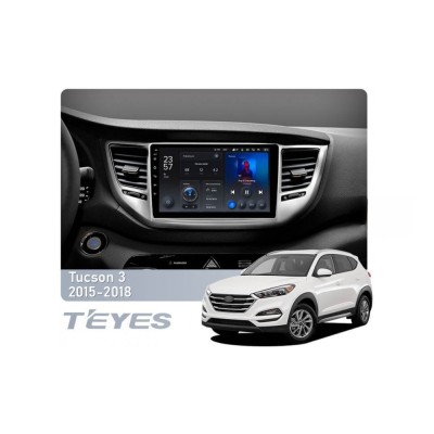 Штатна магнітола Teyes X1 2+32 Gb Wi-Fi Hyundai Tucson 3 2015-2018 (A) 9"