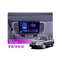 Штатна магнітола Teyes CC3 2k 6+128 Gb Kia Rio 2 2005-2011 9"