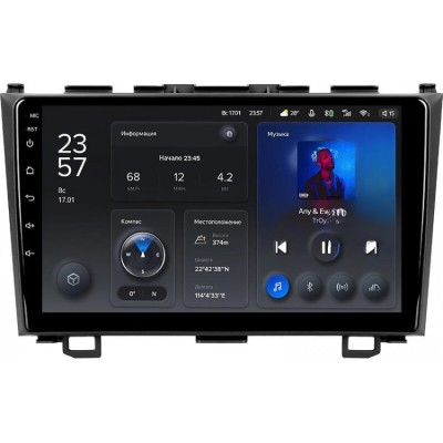 Штатна магнітола Teyes X1 2+32 Gb Honda CR-V 3 RE 2006-2012 9"