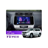 Штатна магнітола Teyes CC3 6+128 Gb Toyota Land Cruiser Prado 150 2017-2018 10"