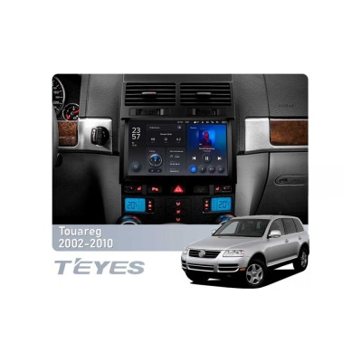 Штатна магнітола Teyes X1 2+32 Gb Wi-Fi Volkswagen Touareg GP 2002-2010 (A) 9"