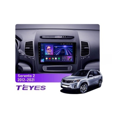 Штатна магнітола Teyes CC3 6+128 Gb 360° Kia Sorento 2 XM 2012-2021 (A) 9"