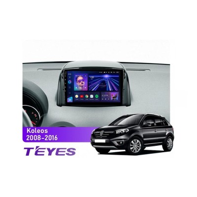 Штатна магнітола Teyes CC3 6+128 Gb 360° Renault Koleos 2008-2016 (A) 9"