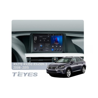 Штатна магнітола Teyes X1 2+32 Gb Wi-Fi Lexus RX270 RX350 RX450h AL10 3 2008-2015 (A) 9"