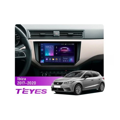 Штатна магнітола Teyes CC3 2k 6+128 Gb 360° Seat Ibiza 2017-2020 9"