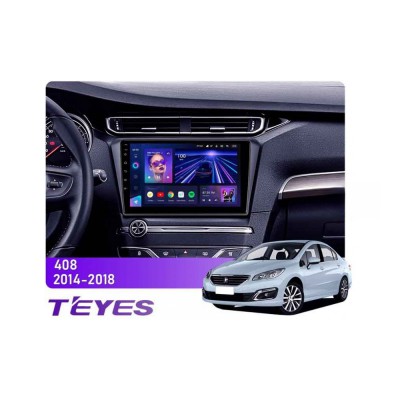 Штатна магнітола Teyes CC3 6+128 Gb Peugeot 408 2014-2018 10"