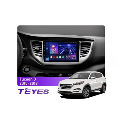Штатна магнітола Teyes CC3 6+128 Gb 360° Hyundai Tucson 3 2015-2018 (A) 9"