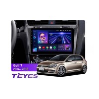 Штатна магнітола Teyes CC3 4+64 Gb Volkswagen Golf 7 MK7 2014-2018 (B) 10"
